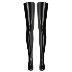 The Latex Collection Bas en latex Noirs